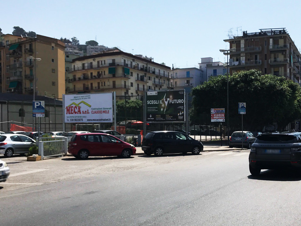 Pubblivision ADV - Tabelloni pubblicitari 6x3 - Salerno - Via Vinciprova